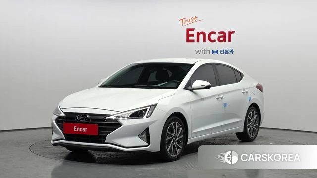Hyundai The New Avante AD 2019 Белый из Кореи