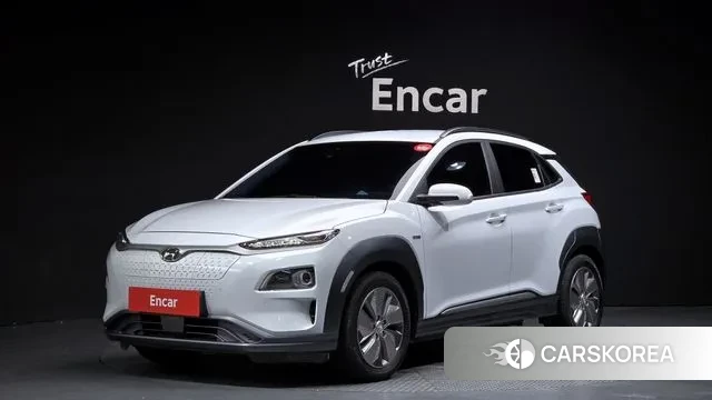 Hyundai Kona Electric 2020 Белый из Кореи