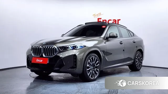 BMW X6 (G06) 2024 Песочный из Кореи