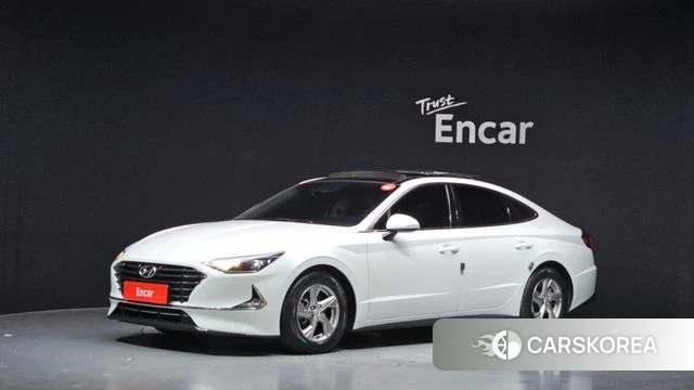Hyundai Sonata (DN8) 2019 Белый из Кореи