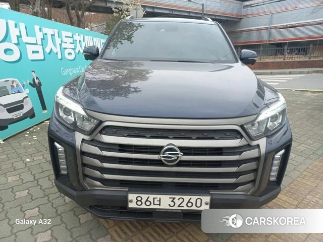 Ssangyong The New Rexton Sport 2021 Синий из Кореи