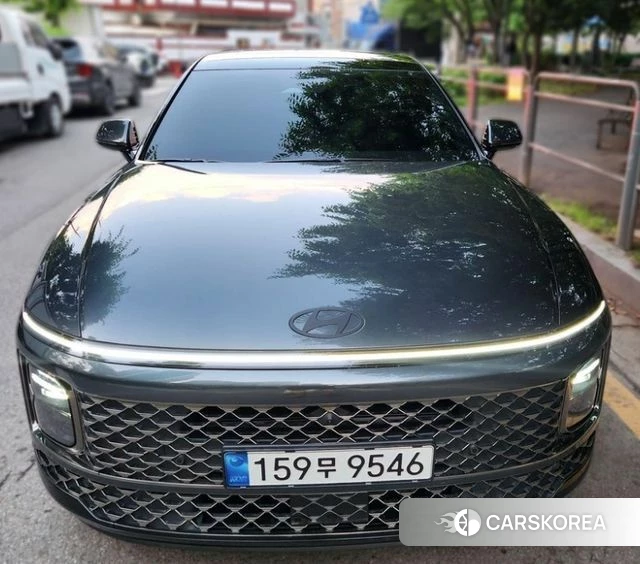 Hyundai Grandeur (GN7) 2022 Серый из Кореи