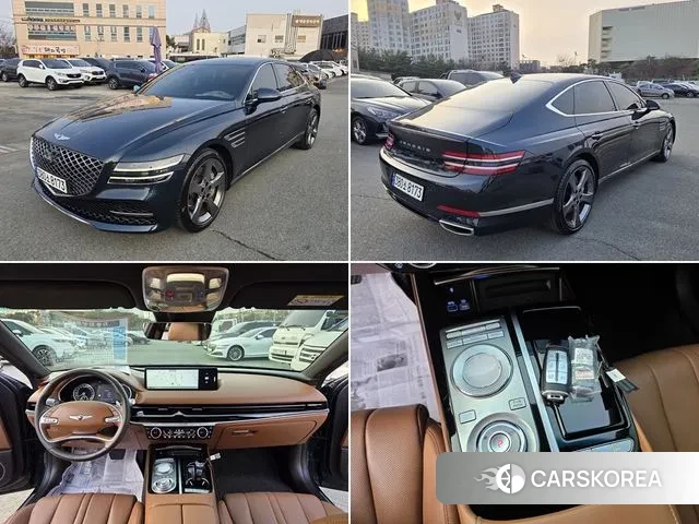 Genesis G80 (RG3) 2021 Синий из Кореи