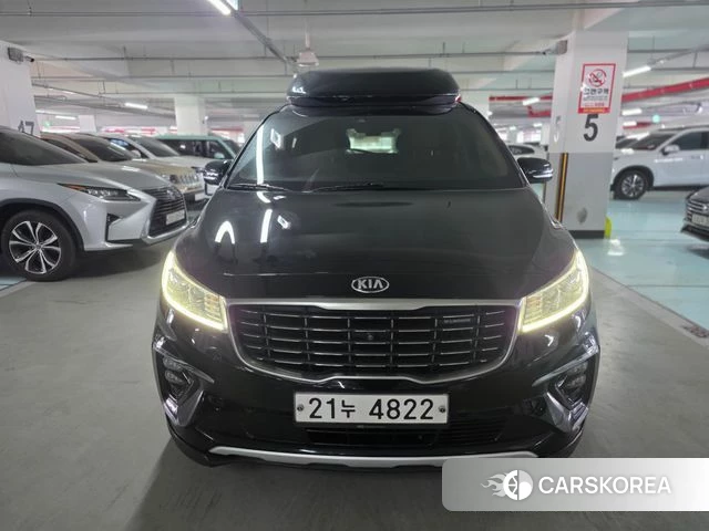 Kia The New Carnival 2019 Черный из Кореи