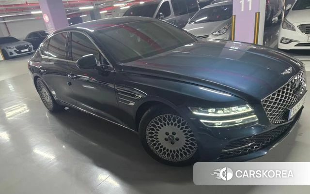 Genesis G80 (RG3) 2021 Синий из Кореи