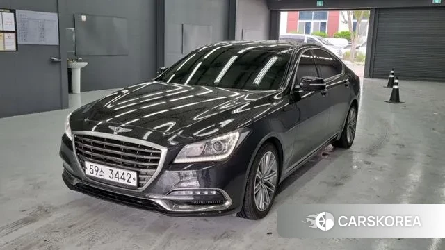 Genesis G80 2018 Черный из Кореи