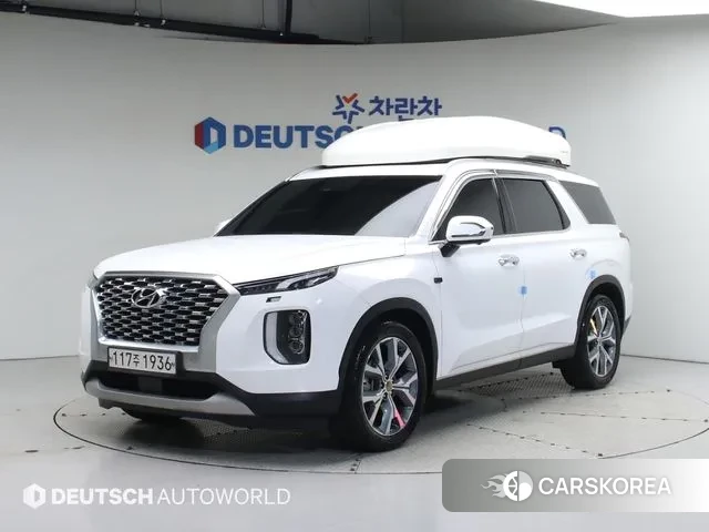 Hyundai Palisade 2020 Белый из Кореи