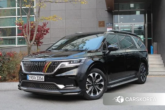 Kia Carnival 4th generation 2021 Черный из Кореи