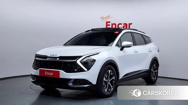 Kia Sportage 5th Generation Hybrid 2021 Белый из Кореи