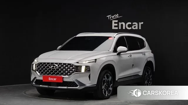 Hyundai The New Santa Fe 2021 Белый из Кореи