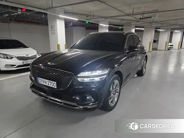 Genesis GV70 2021 Черный из Кореи