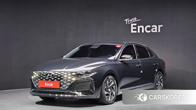 Hyundai The New Grandeur IG Hybrid 2020 Черный из Кореи