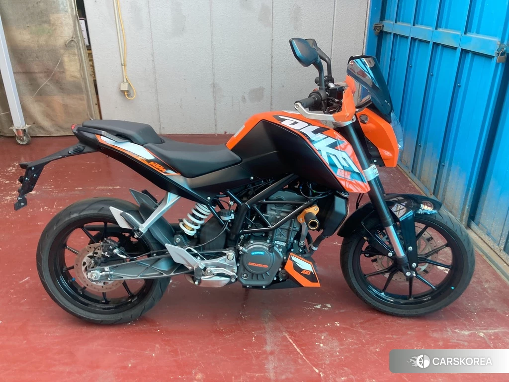 Проданный KTM 125 DUKE 2016 из Японии