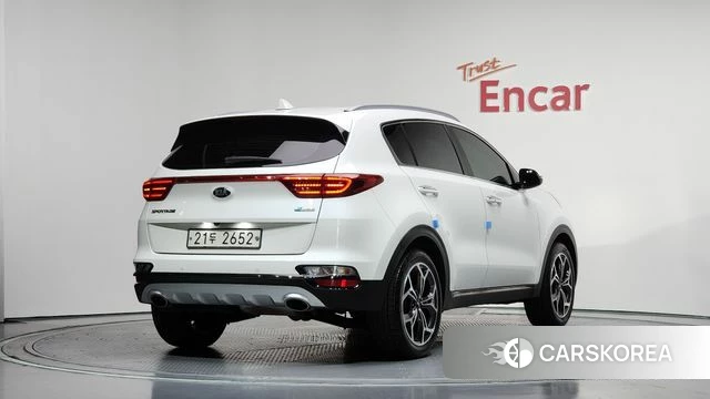 Kia Sportage The Bold 2019 Белый из Кореи