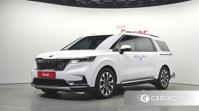Kia Carnival 4th generation 2021 Белый из Кореи