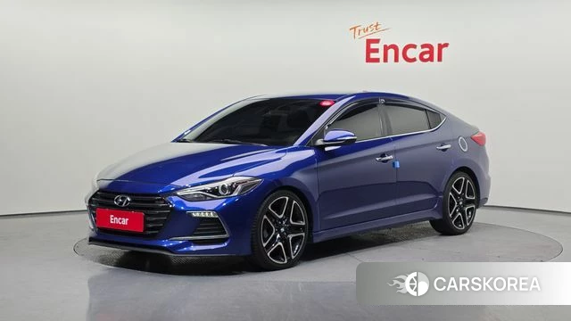 Hyundai Avante AD 2018 Синий из Кореи