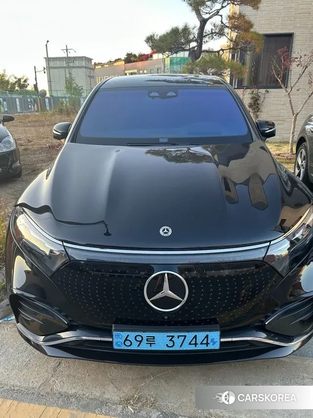 Mercedes-Benz EQS SUV X296 2023 Черный из Кореи