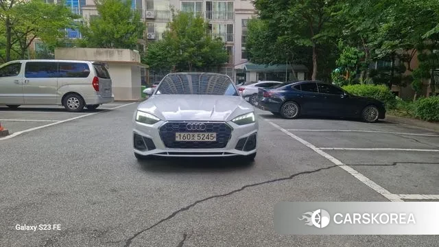 Audi A5 (F5) 2020 Белый из Кореи