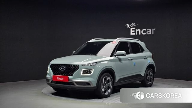 Hyundai Venue 2025 Небесно-голубой из Кореи