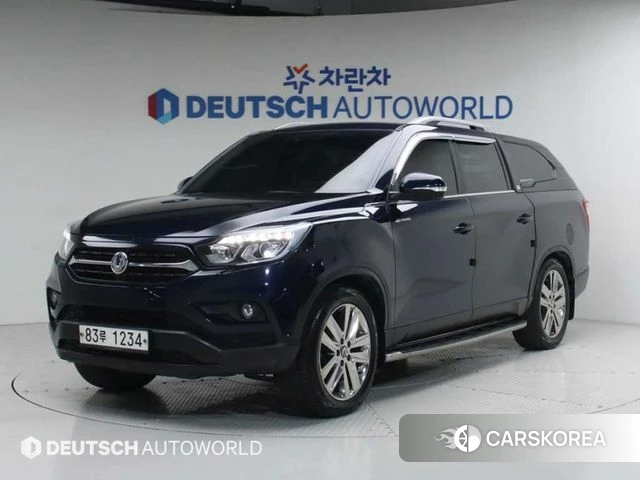 Ssangyong Rexton Sports 2019 Синий из Кореи