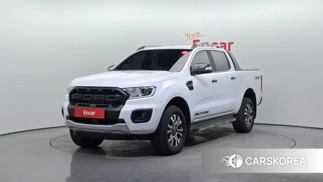 Ford Ranger 3rd Generation 2021 Белый из Кореи
