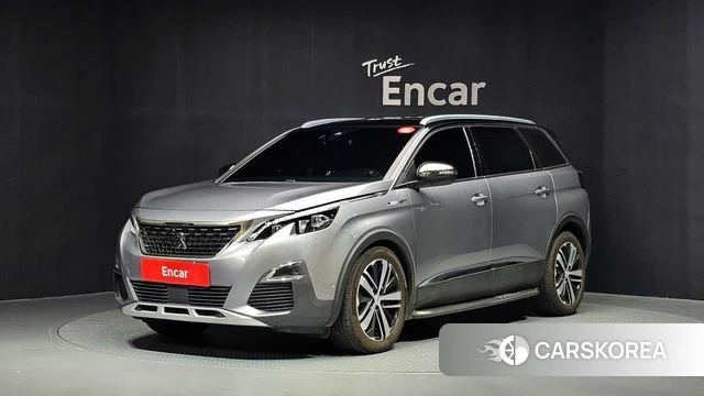 Peugeot 5008 second generation 2018 Серебристо-серый из Кореи