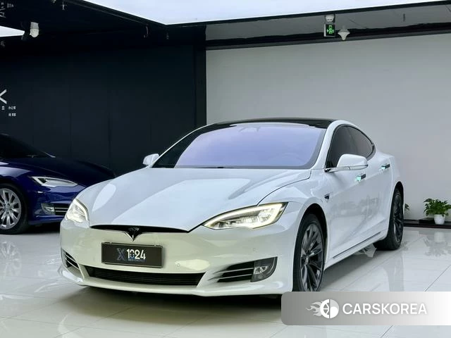 Tesla Model S 2019 Белый из Китая