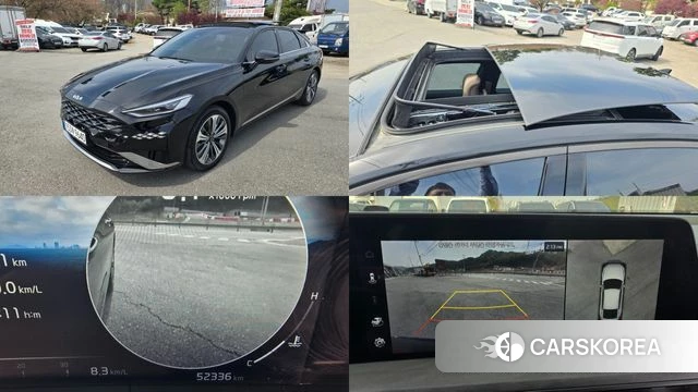 Kia K8 2023 Черный из Кореи