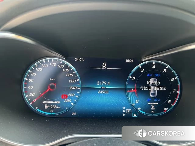 Mercedes-Benz C-class AMG 2021 Черный из Китая