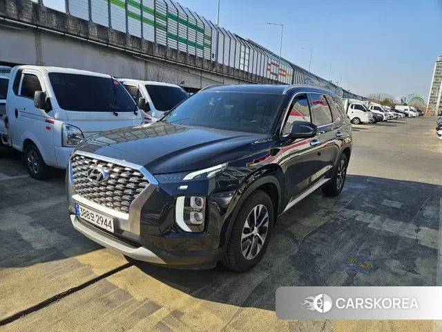 Hyundai Palisade 2021 Черный из Кореи