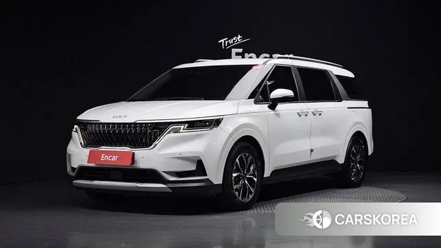 Kia Carnival 4th generation 2022 Белый из Кореи