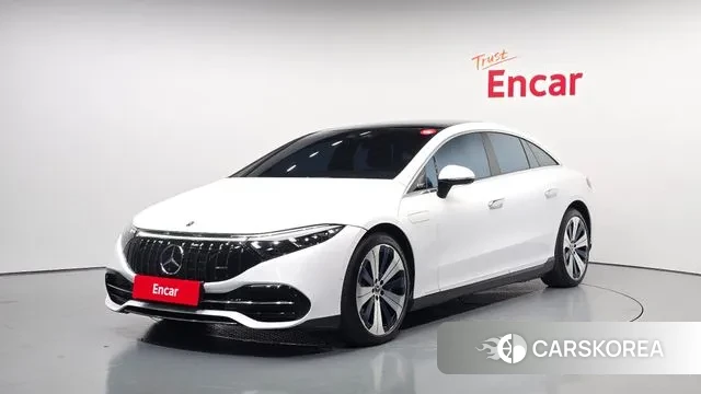 Mercedes-Benz EQS V297 2022 Белый из Кореи