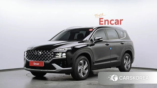 Hyundai The New Santa Fe 2021 Черный из Кореи