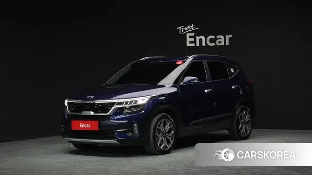 Kia Seltos 2020 Черный из Кореи