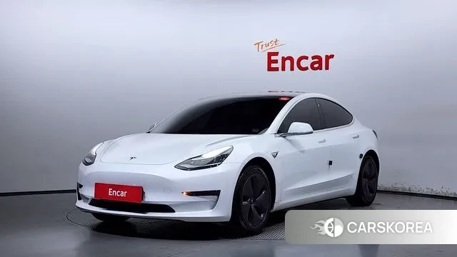 Tesla Model 3 2020 Белый из Кореи