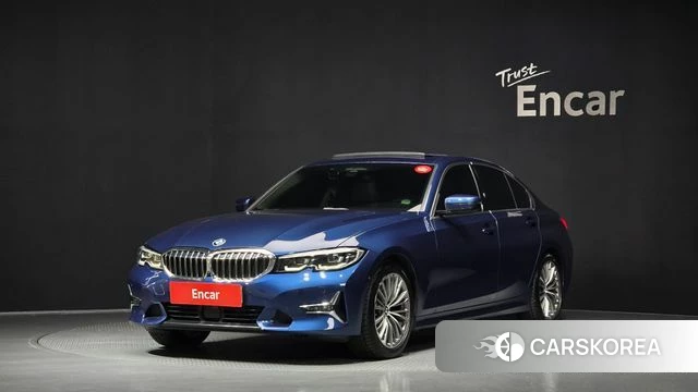 BMW 3 Series (G20) 2021 Синий из Кореи