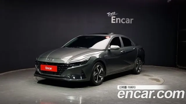 Hyundai Avante (CN7) 2020 Серый из Кореи