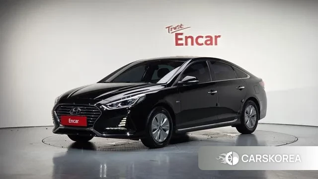 Hyundai Sonata New Rise Hybrid 2018 Черный из Кореи