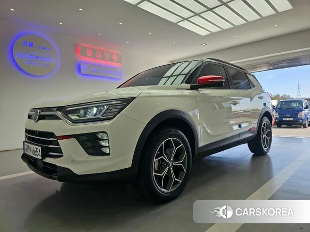 Ssangyong Beautiful Korando 2021 Белый из Кореи