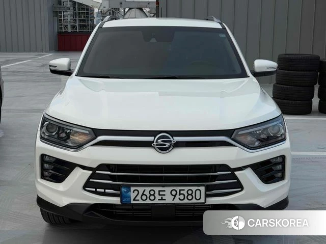 Ssangyong Beautiful Korando 2022 Белый из Кореи