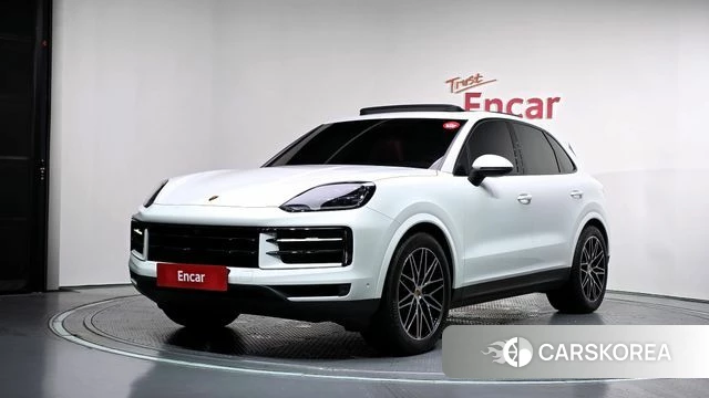 Porsche Cayenne (PO536) 2024 Белый из Кореи