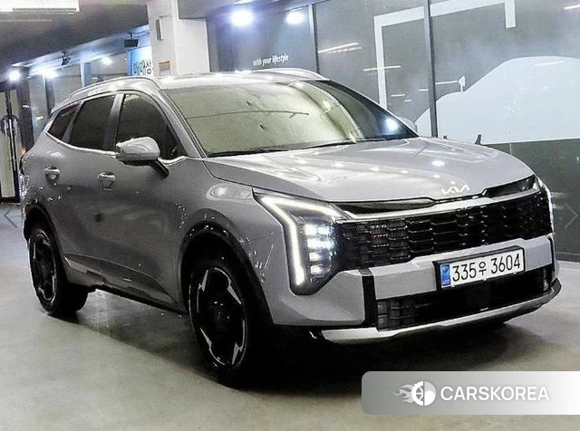 Kia The New Sportage 5th Generation 2024 Серебристо-серый из Кореи