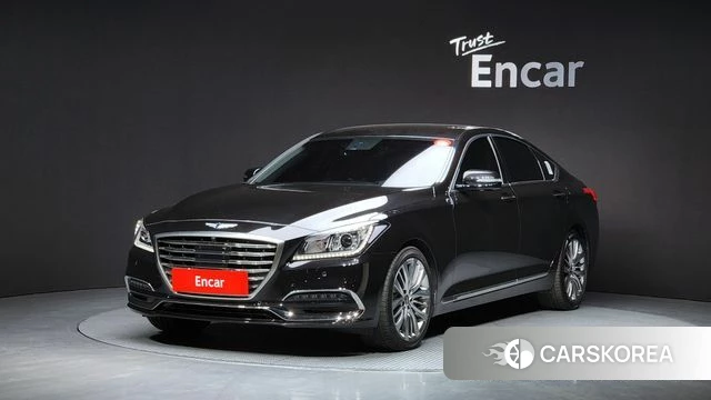 Genesis G80 2018 Черный из Кореи