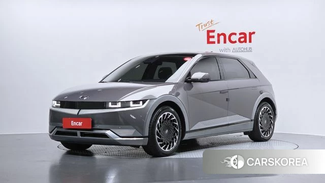 Hyundai Ionic 5 2021 Светло-зеленый из Кореи