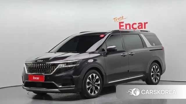 Kia Carnival 4th generation 2023 Серый из Кореи