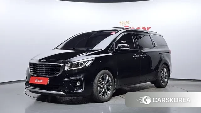 Kia The New Carnival 2018 Черный из Кореи