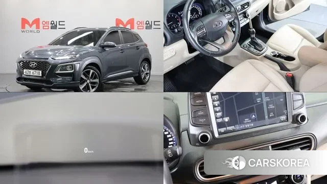 Hyundai Kona 2018 Серый из Кореи