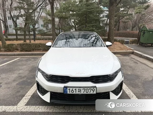 Kia The New K5 Hybrid 3rd generation 2024 Белый из Кореи