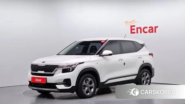 Kia Seltos 2021 Белый из Кореи
