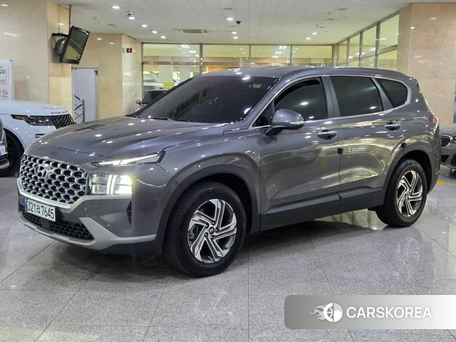 Hyundai The New Santa Fe 2021 Серый из Кореи